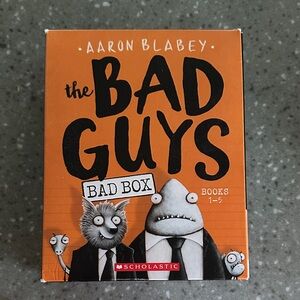 Scholastic Orange and Black Bad Guys Box Set